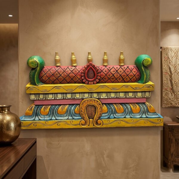 Multicolor gopuram-2 feet (1pc)