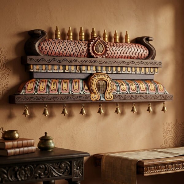 Pink shade gopuram -3 feet (1pc)