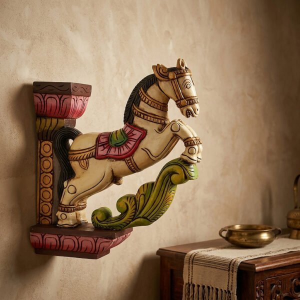 Rearing Horse wall bracket (1pc)