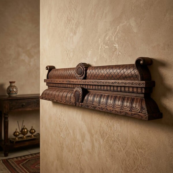 Rosewood polish -5 feet gopuram (1pc)