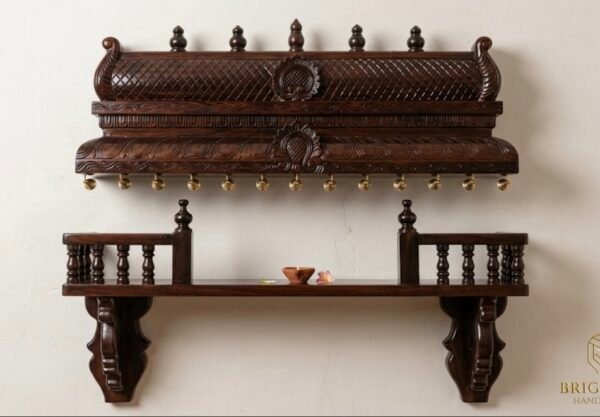 Rosewood pooja setup -3feet