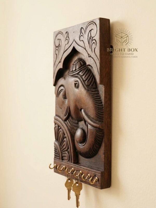 Elephant face key holder