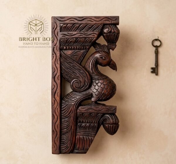 Peacock wall bracket (2pcs)