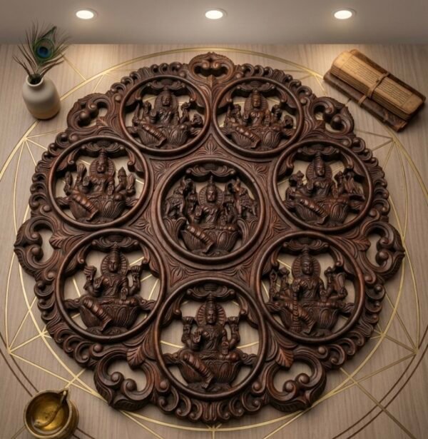 Astalakshmi wall panel
