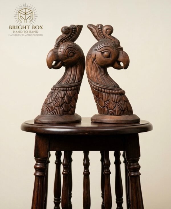 Wooden Table weight peacok (1pc)